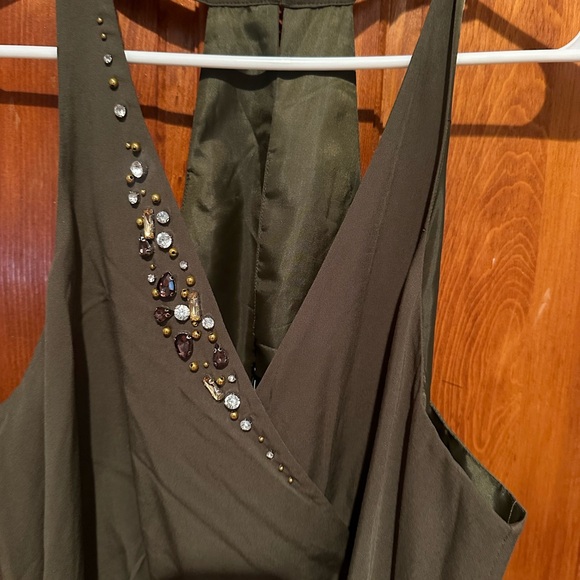 NWT Venus Jumpsuit in Olive Green - Picture 7 of 7